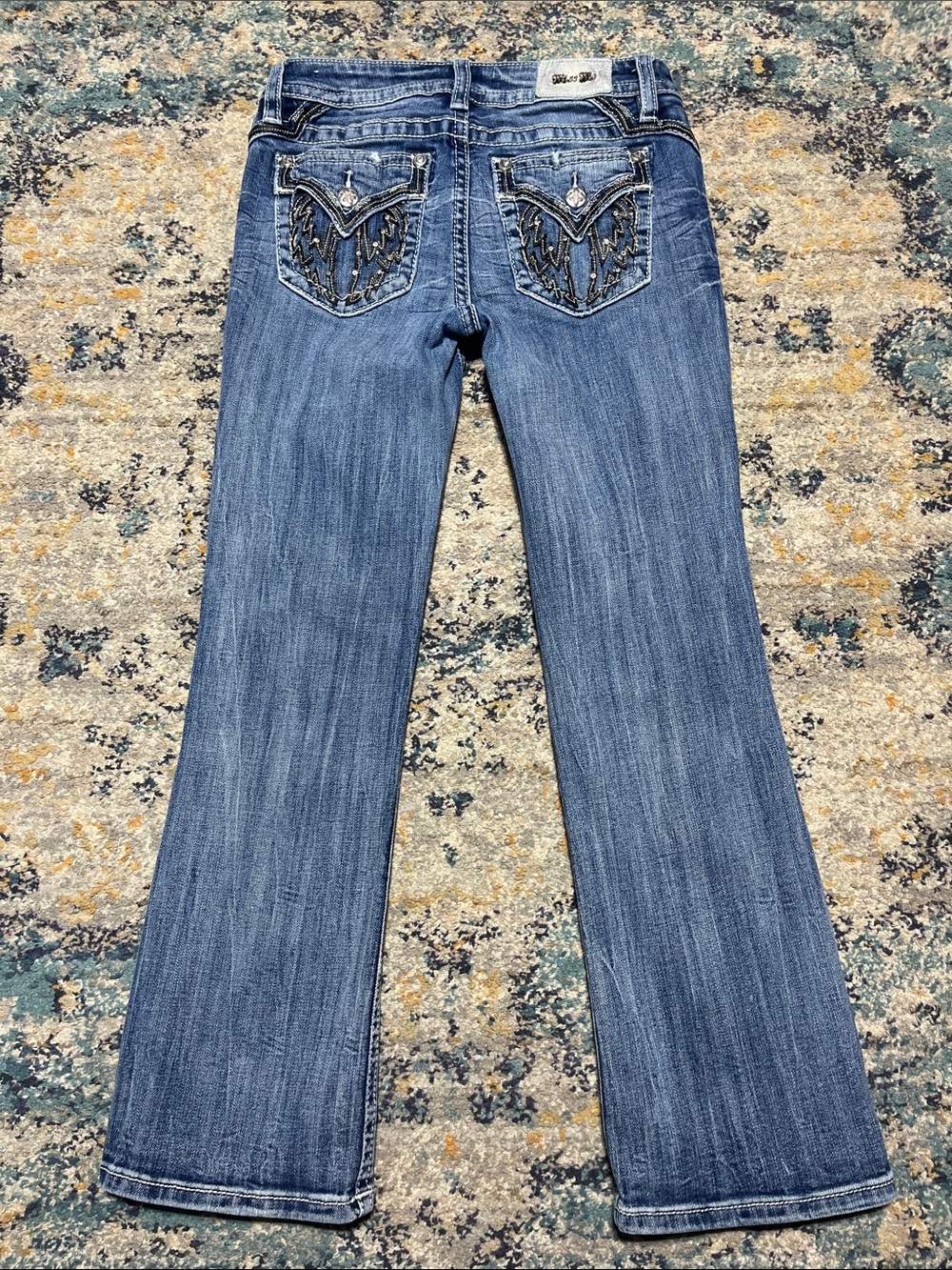 Miss Me Low-Rise Boot Cut Jeans Size 28